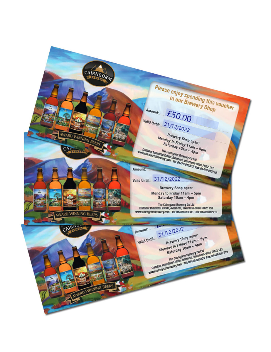 Cairngorm Brewery Gift Card Cairngorm Brewery Co. Ltd